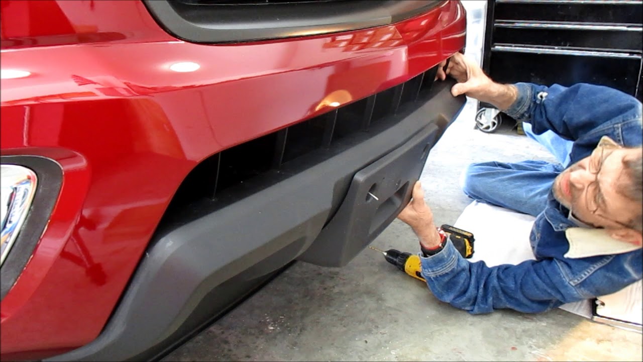 How To Install Front License Plate Holder Chevy Silverado